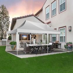 10x20 full tent with 4 walls and 2 zippers