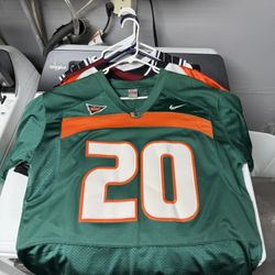 Ed Reed Miami U Jersey