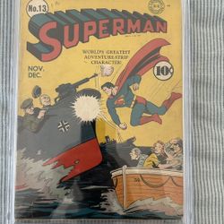 Graded Comics Superman Etc