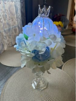 Cinderella theme centerpiece