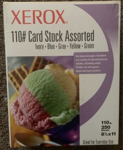 Card Stock Assorted (Print Papers)
