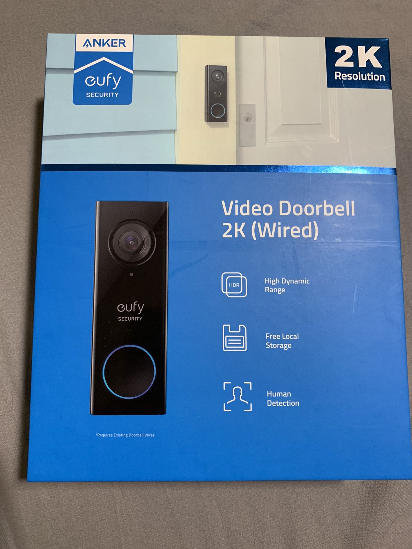 Eufy Security Video Doorbell 2k (wired)