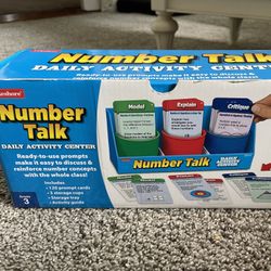 Number Talk Daily Activity Center