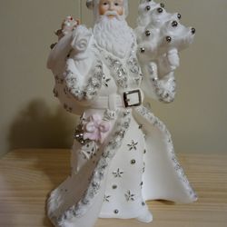 Lenox Kris Kringle's Visit Platinum Classics Santa