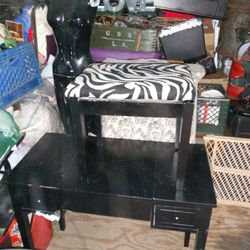 Vanity And Stool