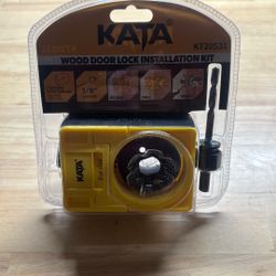 Wood Door Lock Installation Kit