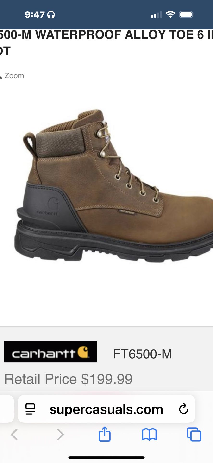 Working Boots