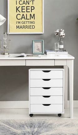 White 5-Drawer Cabinet / Organizer