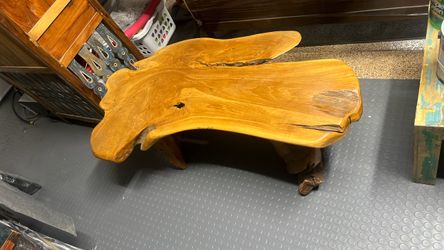 Teak natural tables
