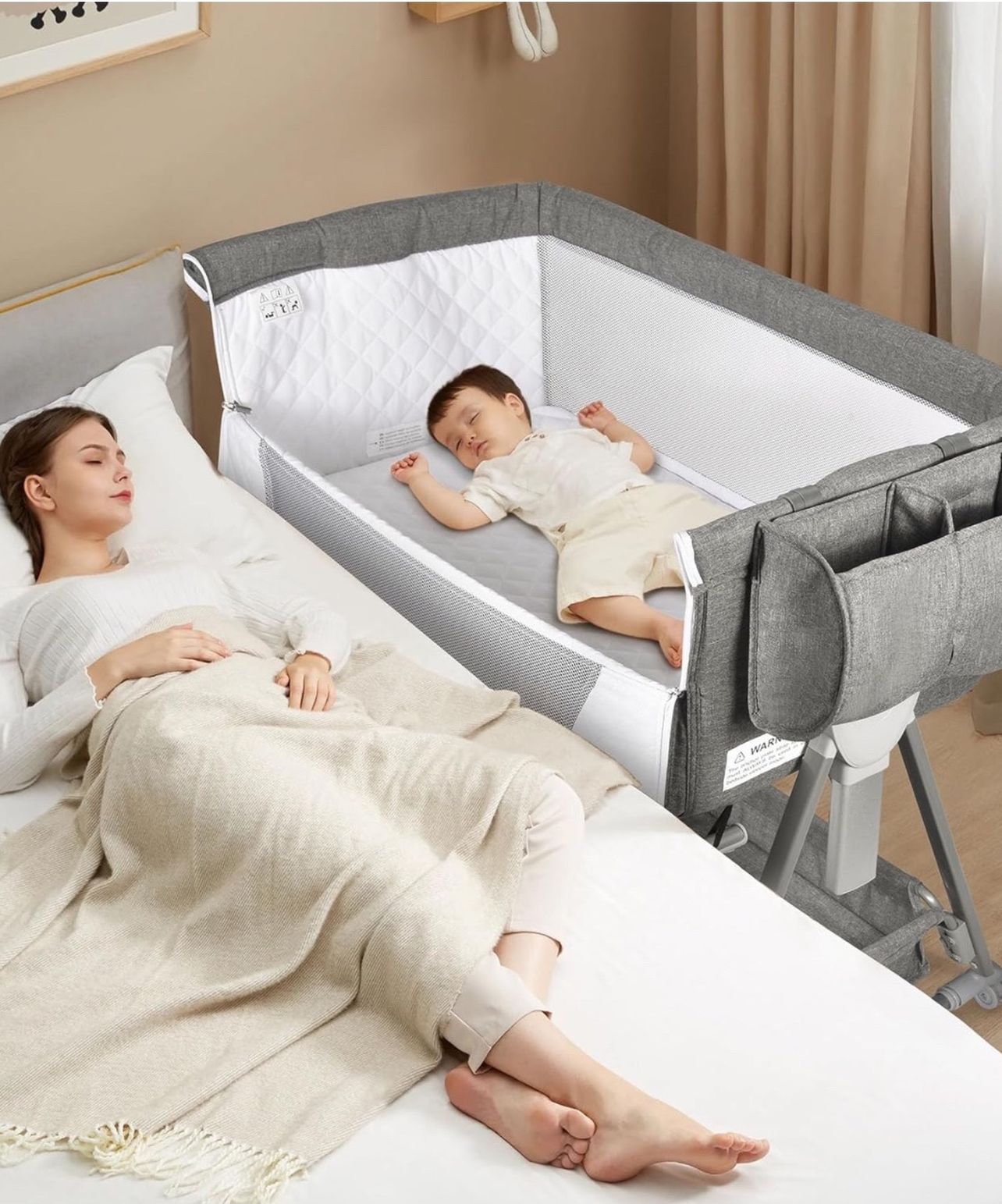 Bierum baby Bassinet NEW BEDSIDE SLEEPER