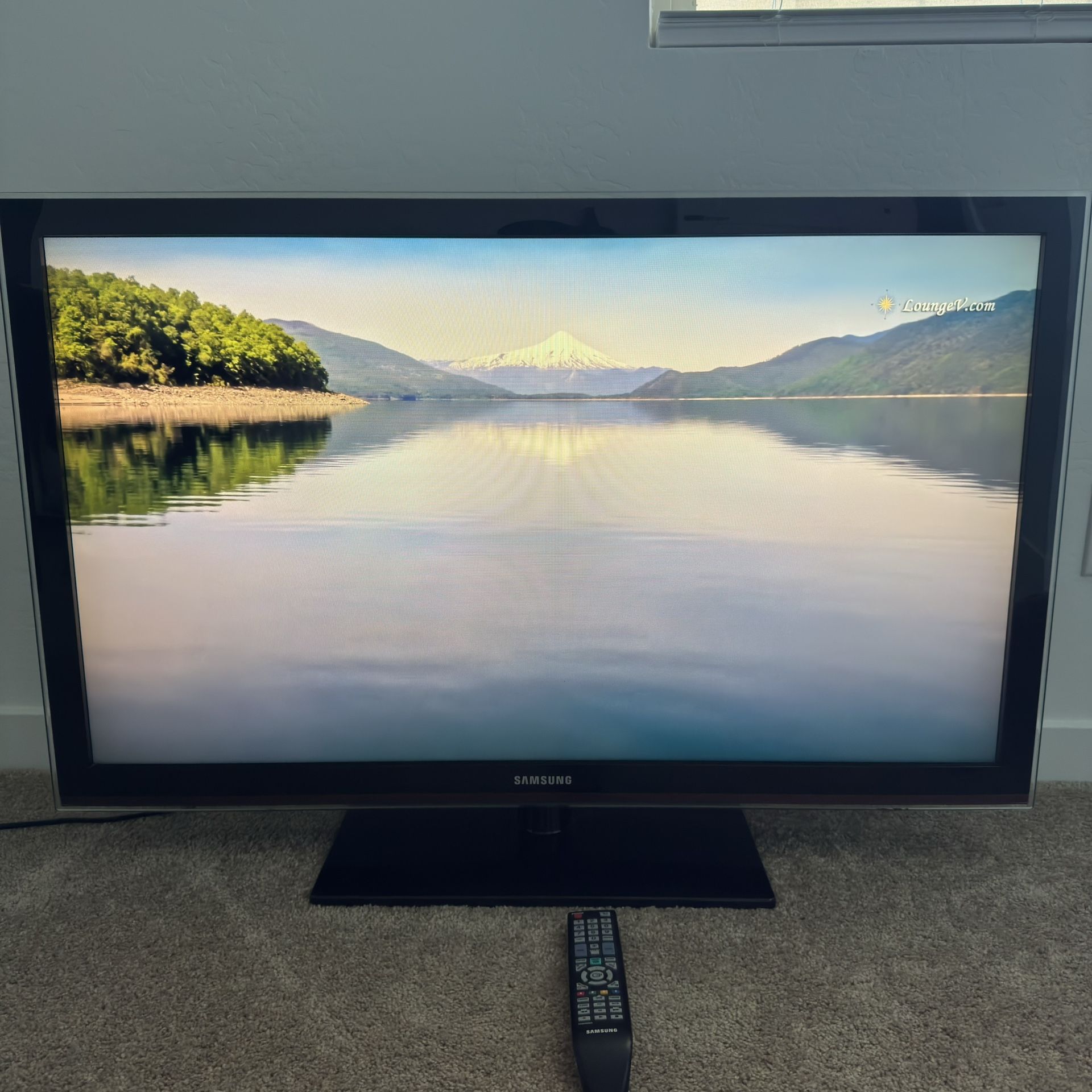 Samsung 46β 1080p HDTV + Free Fire TV Stick β Ready to Use!