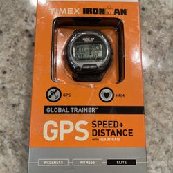 Timex Ironman GPS Watch – Global Trainer w/ Heart Rate (New in Box)