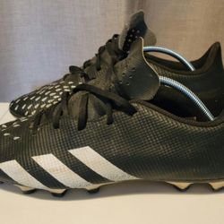 Adidas Predator Freak.4 FG Black White Soccer Cleats FY1040 Men's Size 9.5