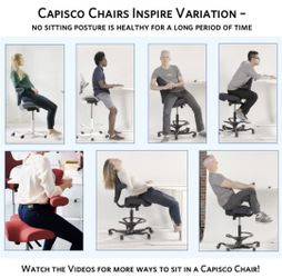 Capisco ergonomic online chair