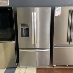 Whirlpool Stainless Steel Bottom Freezer‼️