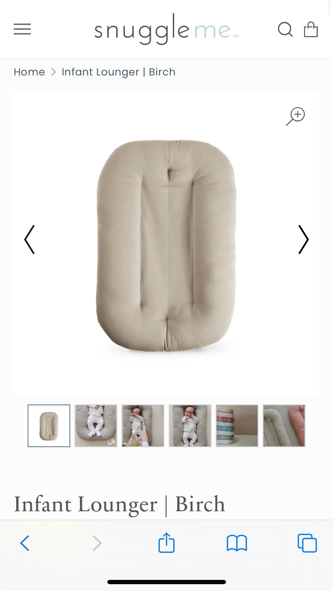 Snuggle Me Lounger