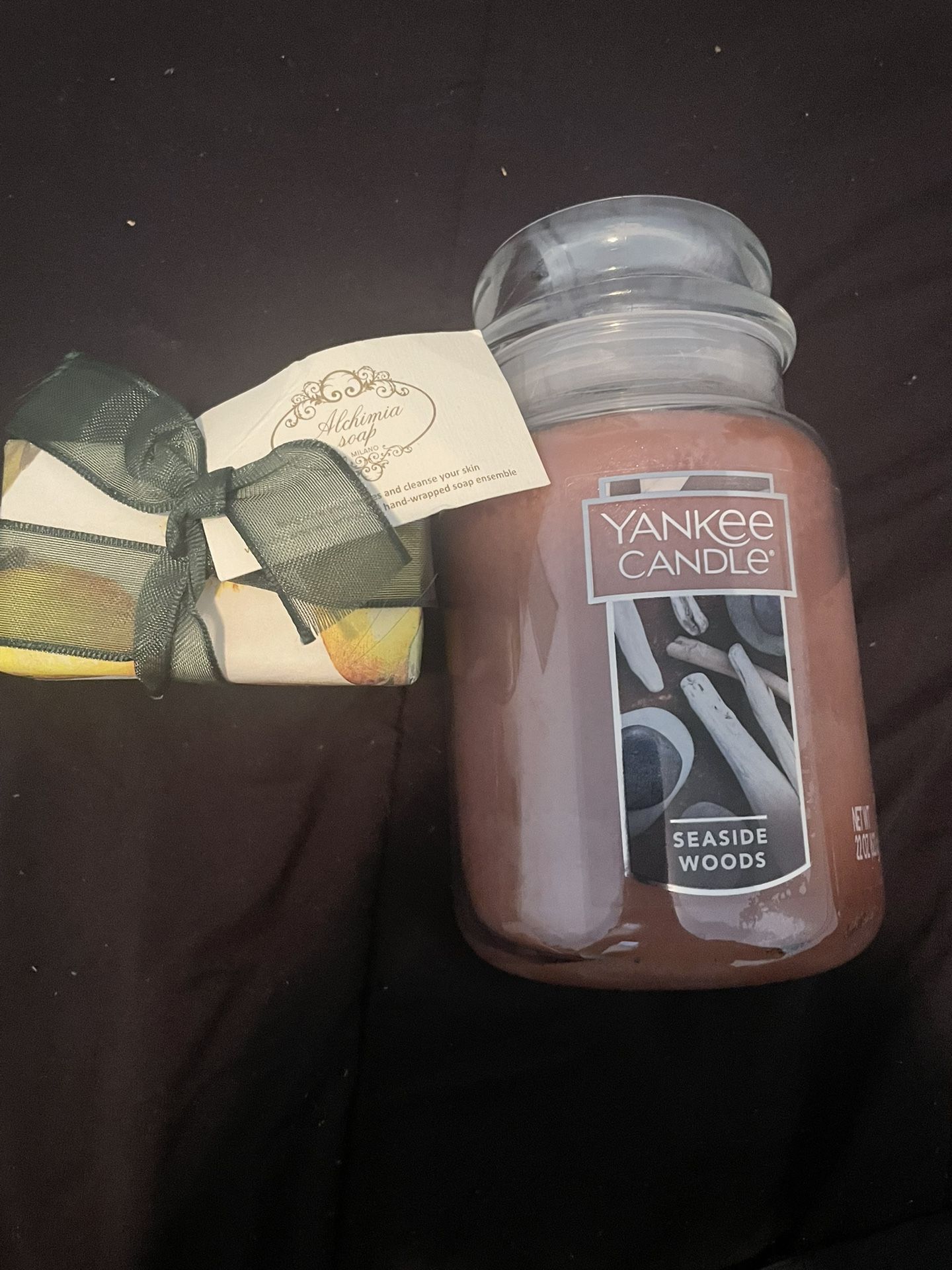 Brand New Candle And Lemon Soap