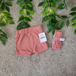 Baby Girl Coral Set (6-9 Months)