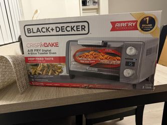 Black & decker toaster oven