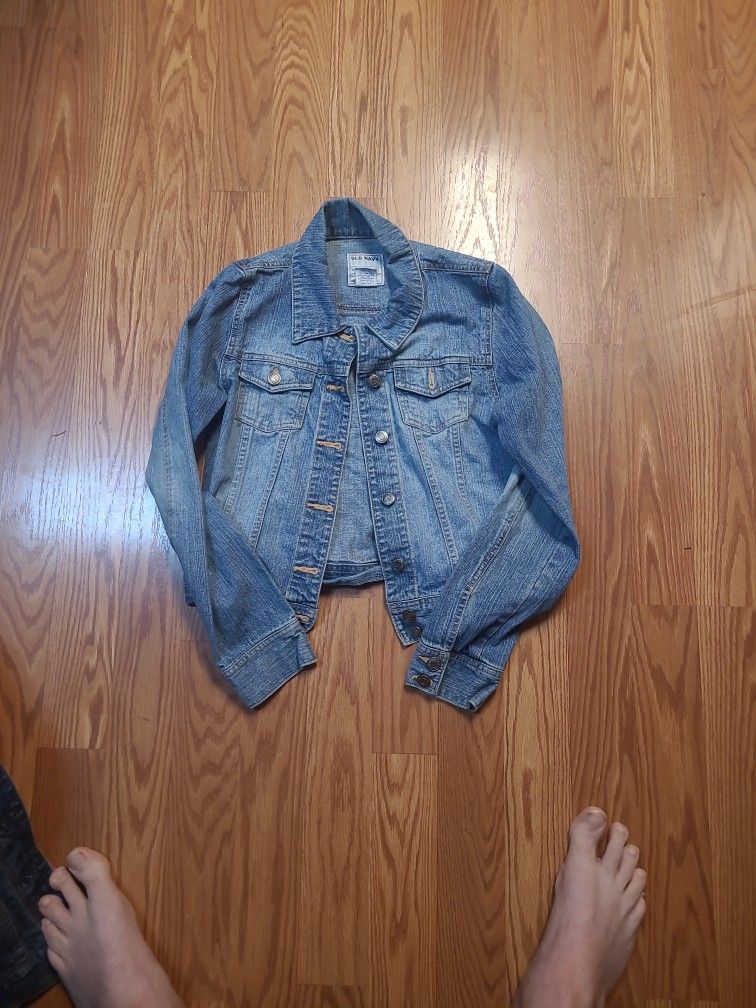 Like New, Size small, Old Navy Jean jacket youth girls