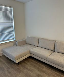 Gray Sofa Chaise