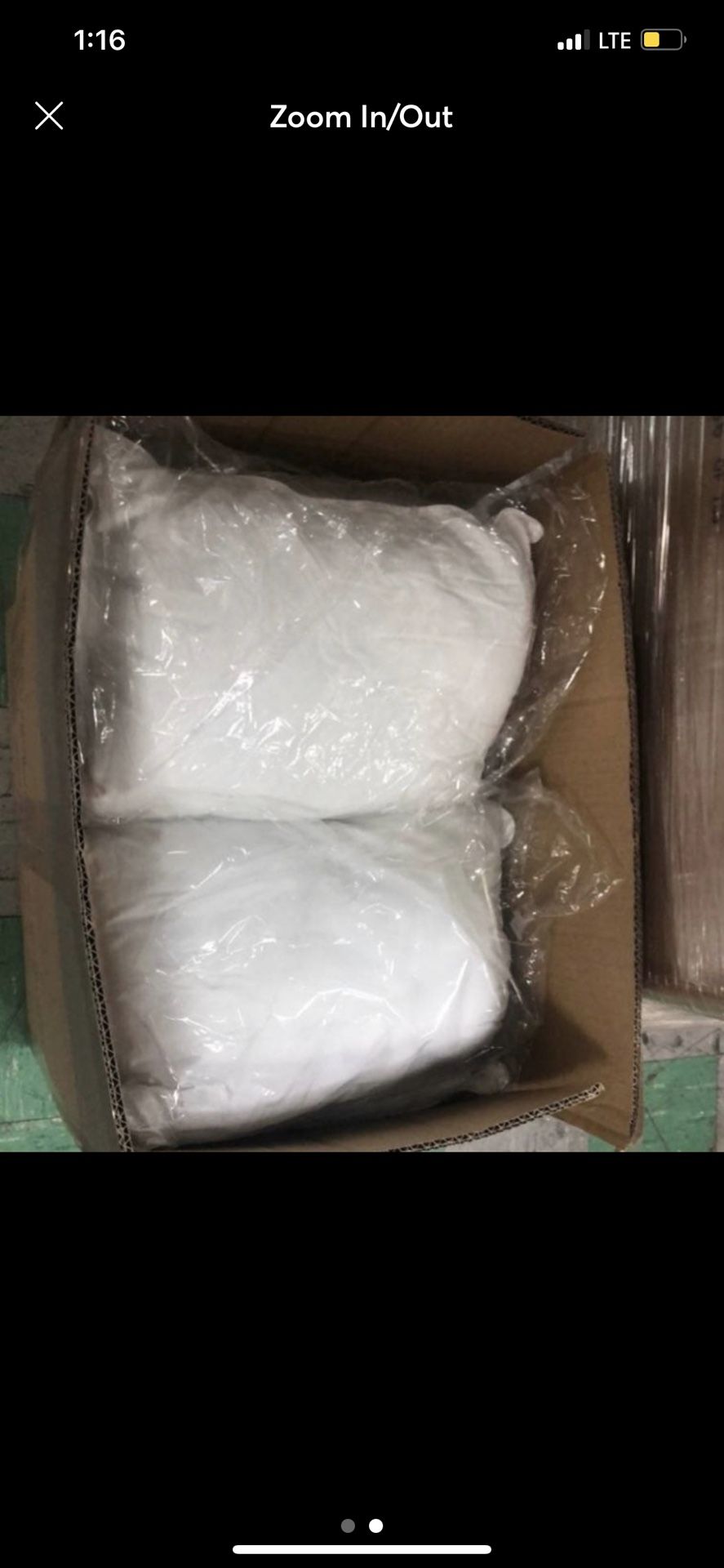 Case of 14 small pillow