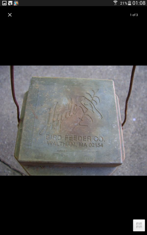 Vintage Hyde Bird Feeder Co Bird Feeder For Sale In Hickory Nc