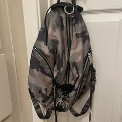 Rebecca Minkoff  Camouflage Backpack Handbag