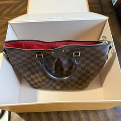 Louis Vuitton Damier Ebene Siena MM Satchel