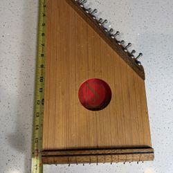 🎵 Vintage Colombian Guitarra Didáctica – Zither-Style Instrument (AS-IS)