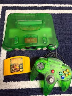 Nintendo 64 Jungle green