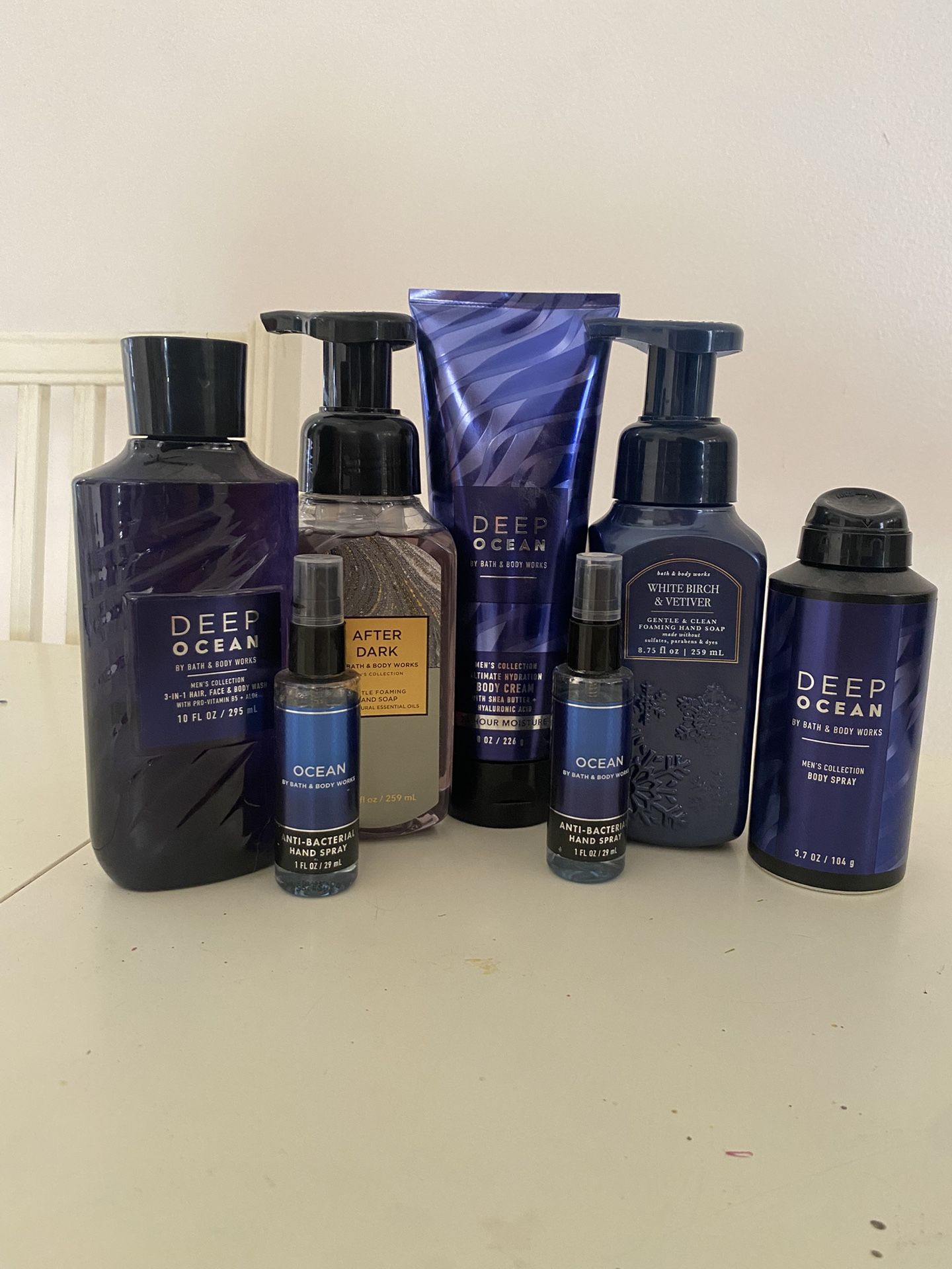 Bath And Body Works Mens Scent Gift Bundle