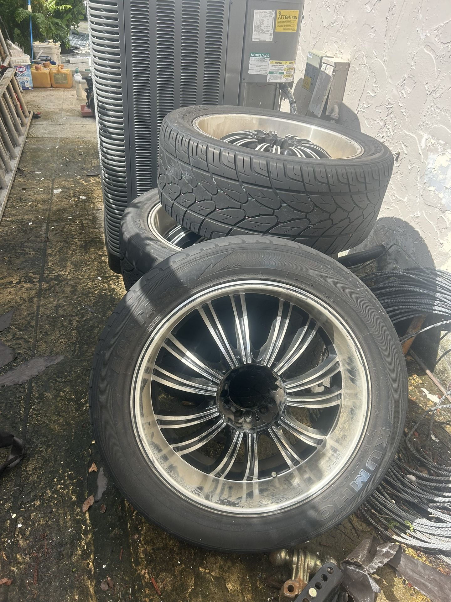 Rims and tires
