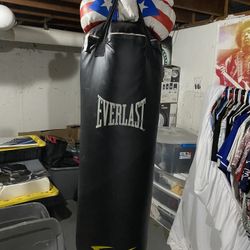 Heavy Bag And Weights 150 Or Best Offer