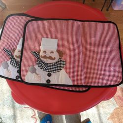 Four Baker Placemats 