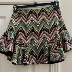 Mini-skirt ruffled ,M
