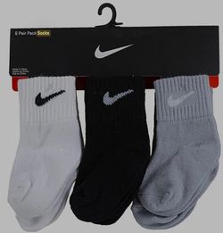 2 Packs Baby/toddler NIKE socks 