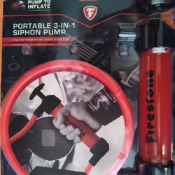 Siphon Pump - Firestone 