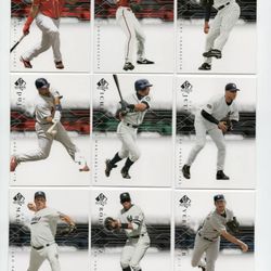 2008 Upper Deck SP Authentic Complete 100 Baseball Card Set Griffey Jeter Rodriguez Pujols Verlander 