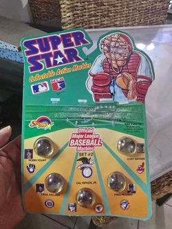 1990 spertra Star collectible action marbles set 2 cal ripken jr