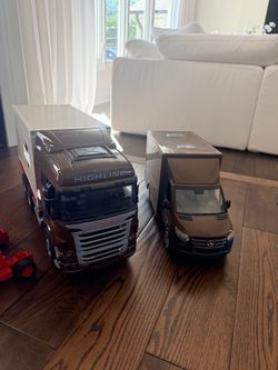 Bruder UPS trucks
