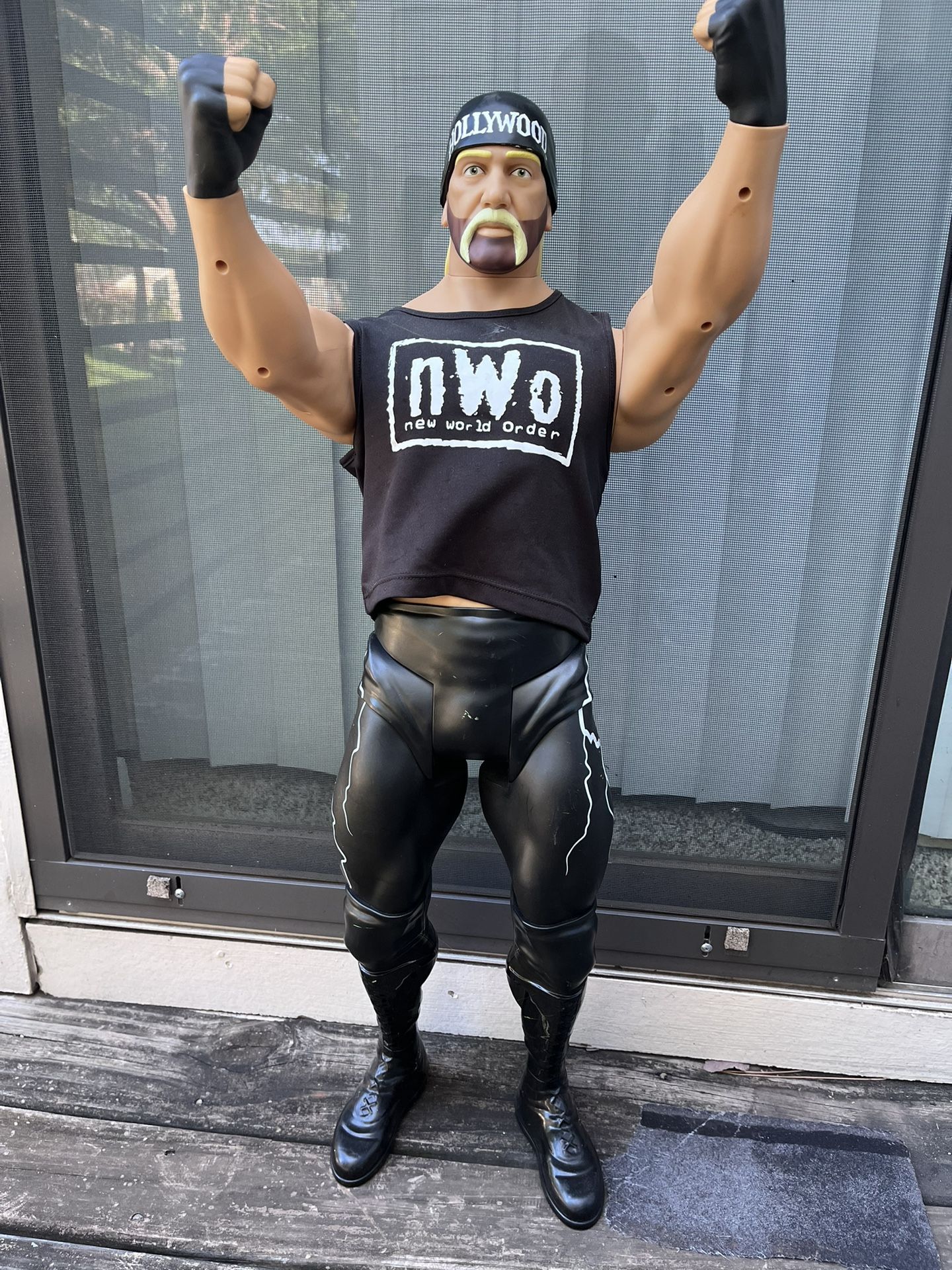 Hulk Hogan 31” Tall. Very Nice Figure