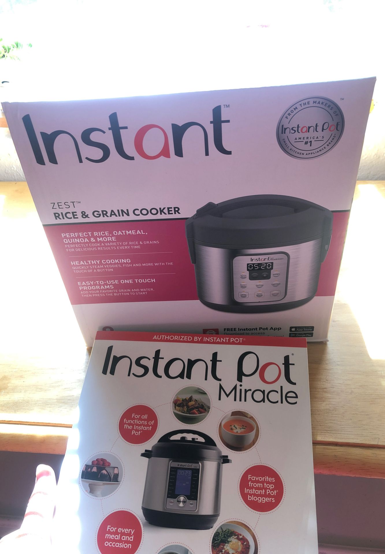 Instant pot and Cook book