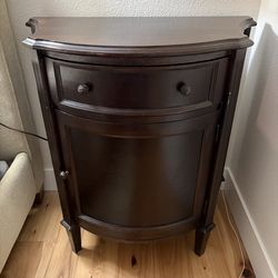 Entryway table with storage