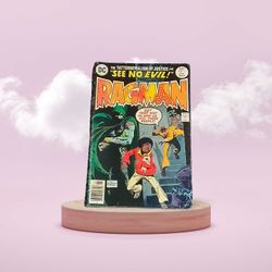 Ragman #1 (1976, DC Comics) – First Appearance! Mislisted as “Blackman” by Mistake
