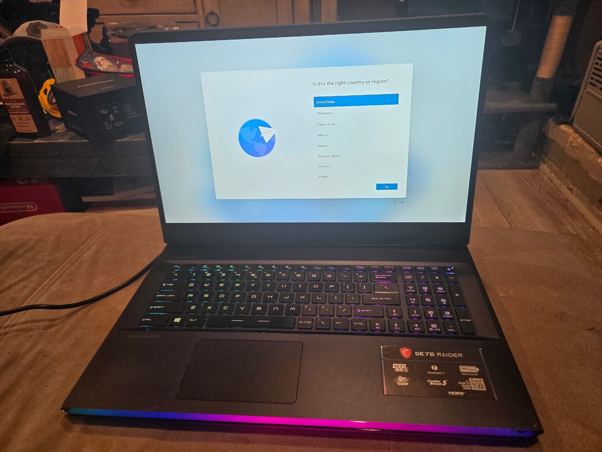 Ge76 Raider Gaming Laptop