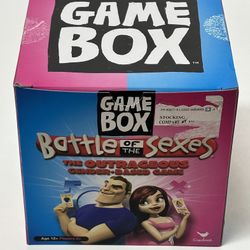 Game Box Battle Of The Sexes The Outrageous Gender Based Game 