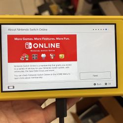 Nintendo Switch Lite video game system- Yellow