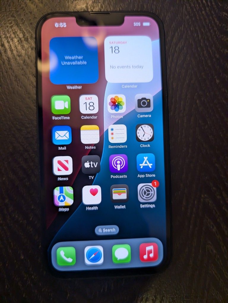 iPhone 14 Black 128GB Perfect Condition T-Mobile