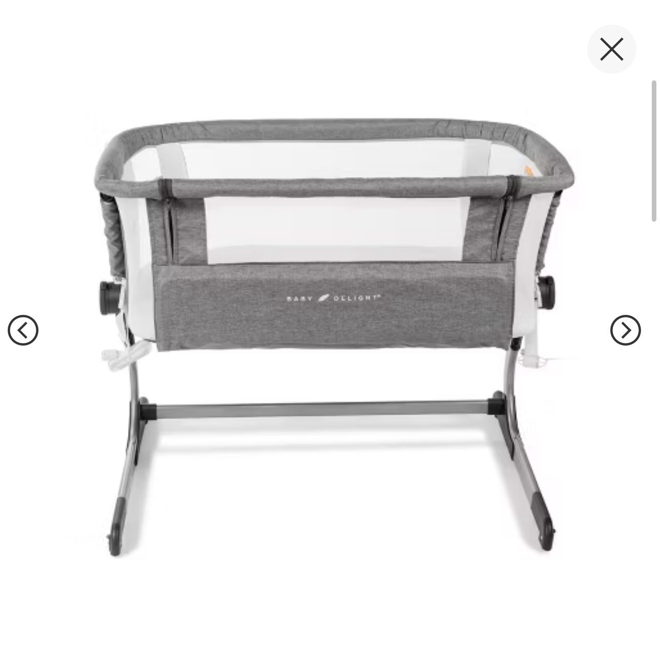 Baby Delight bedside bassinet 